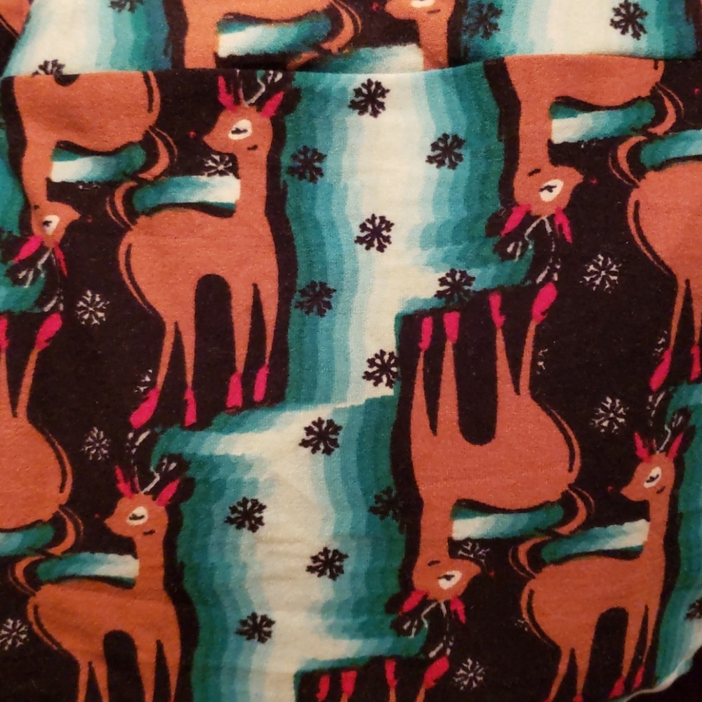 Never worn Christmas leggings